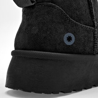 Foto 4 | Moramora Bota Con Peluche Para Mujer Negro