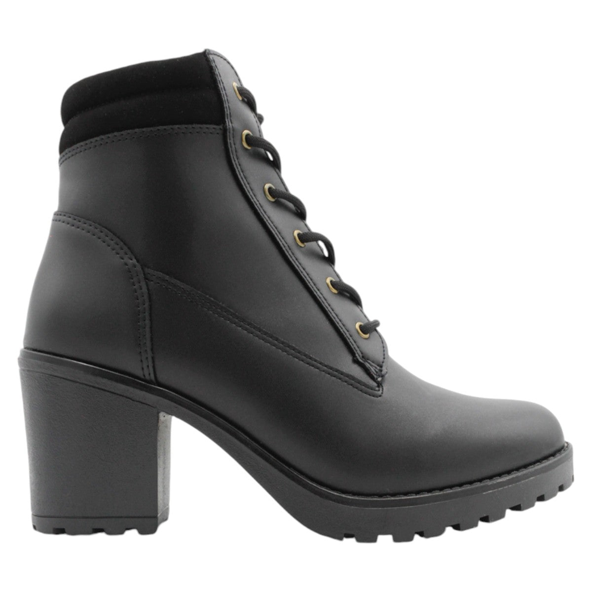 Foto 4 pulgar | Botines Rbcollection Exterior Piel Vegana Negro Para Mujer