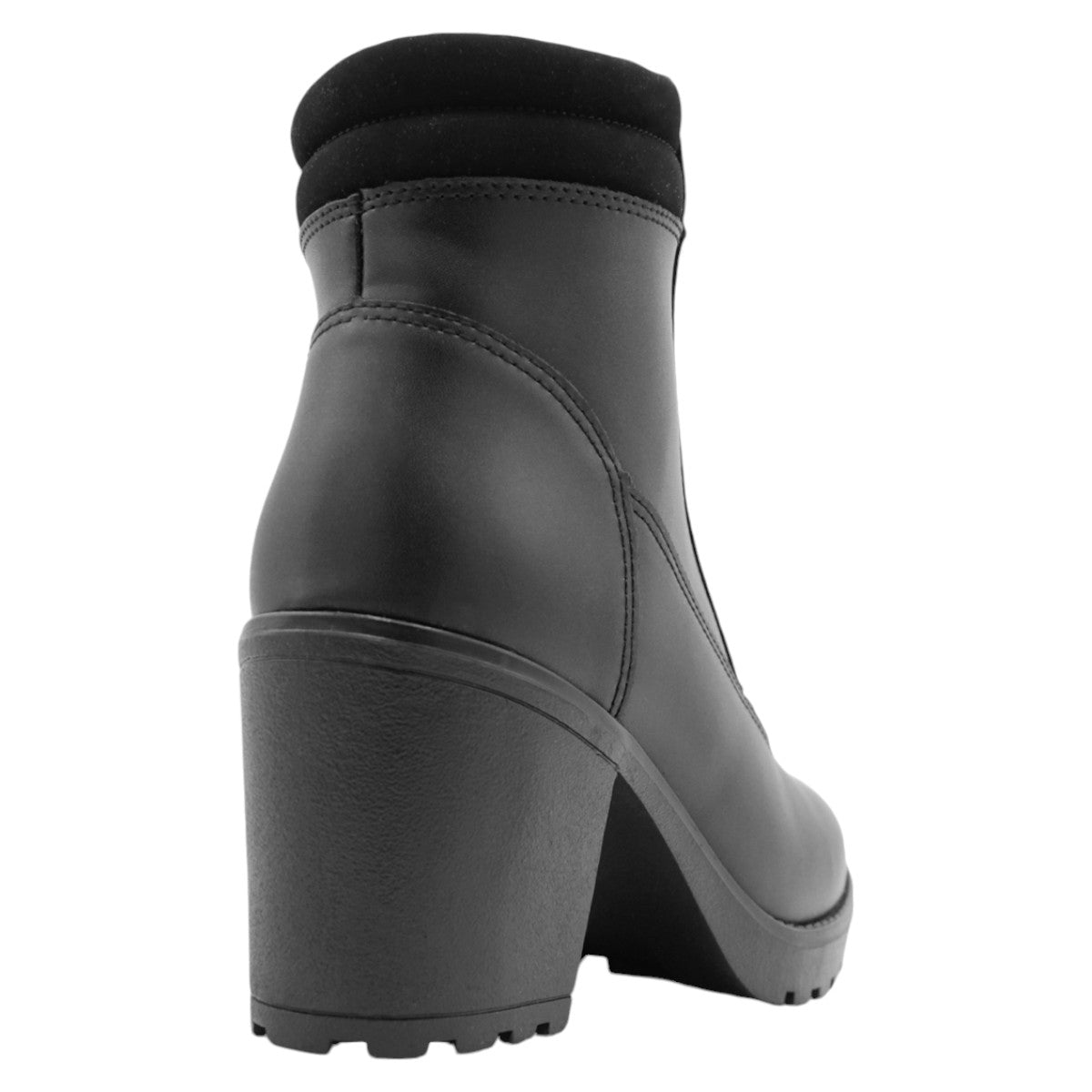 Foto 6 pulgar | Botines Rbcollection Exterior Piel Vegana Negro Para Mujer