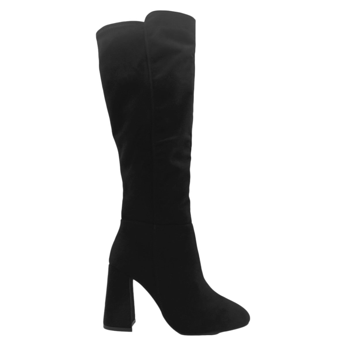 Foto 3 | Botas Altas Rbcollection Exterior Gamuza Sintética Negro Para Mujer