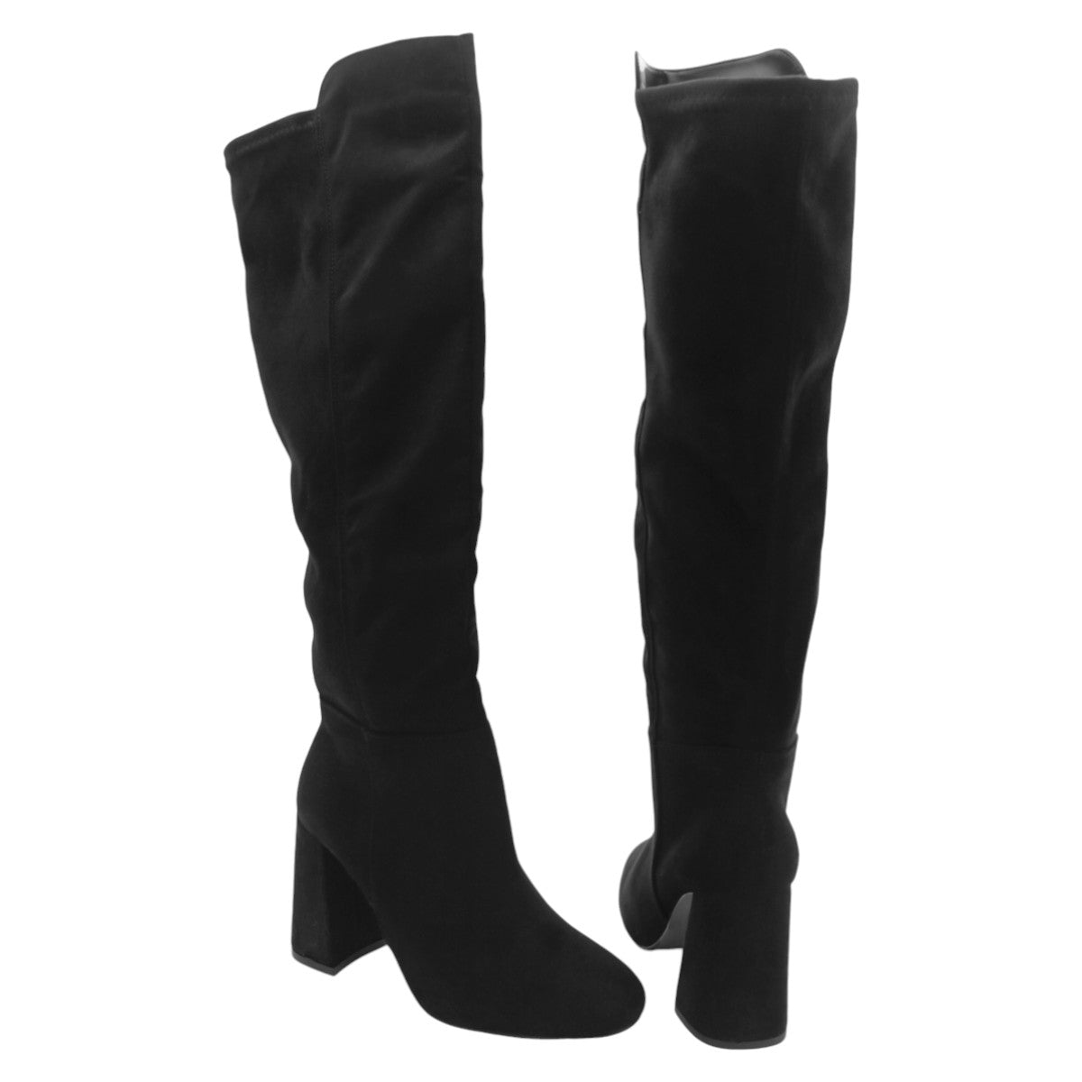 Foto 5 | Botas Altas Rbcollection Exterior Gamuza Sintética Negro Para Mujer