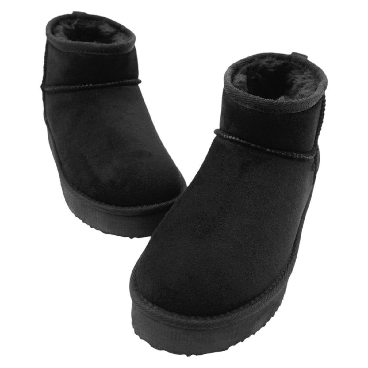 Foto 7 pulgar | Botas Casuales Rbcollection Exterior Gamuza Negro Para Mujer