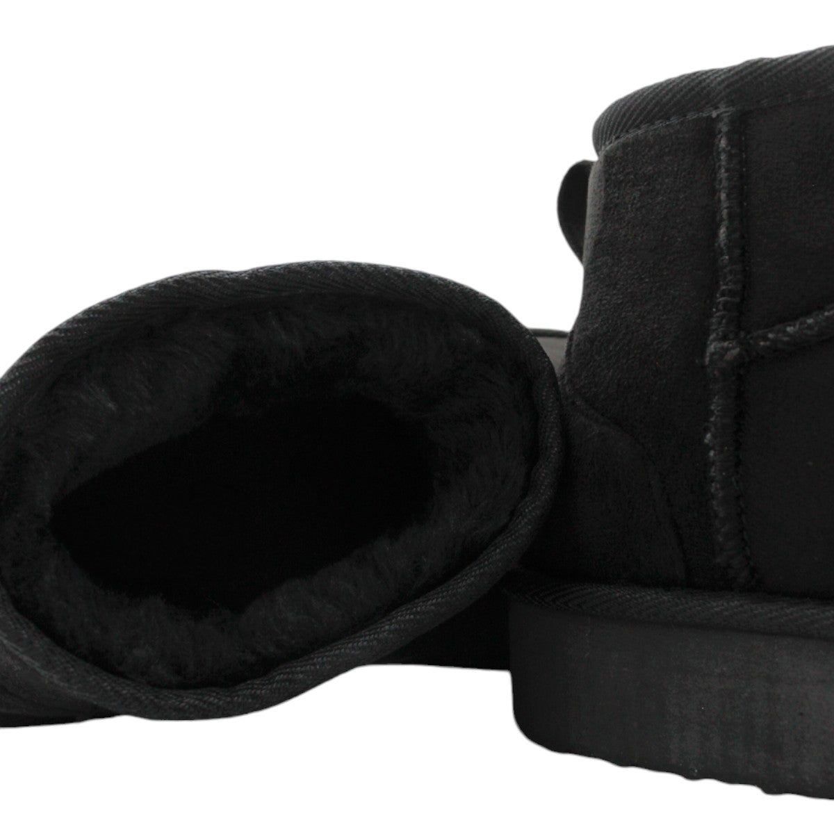 Foto 8 pulgar | Botas Casuales Rbcollection Exterior Gamuza Negro Para Mujer