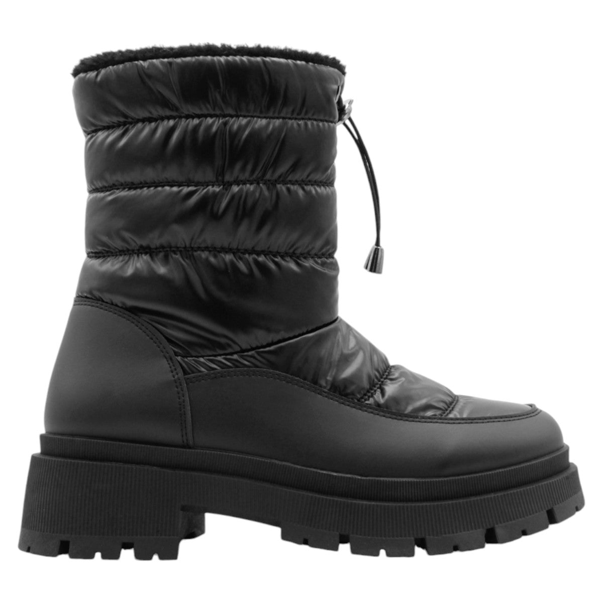 Foto 3 | Botas Casuales Rbcollection Exterior Sintético Negro Para Mujer