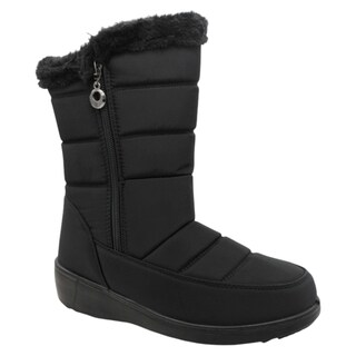 Foto 1 | Botas Casuales Rbcollection Bosqui Exterior Textil Negro Para Mujer
