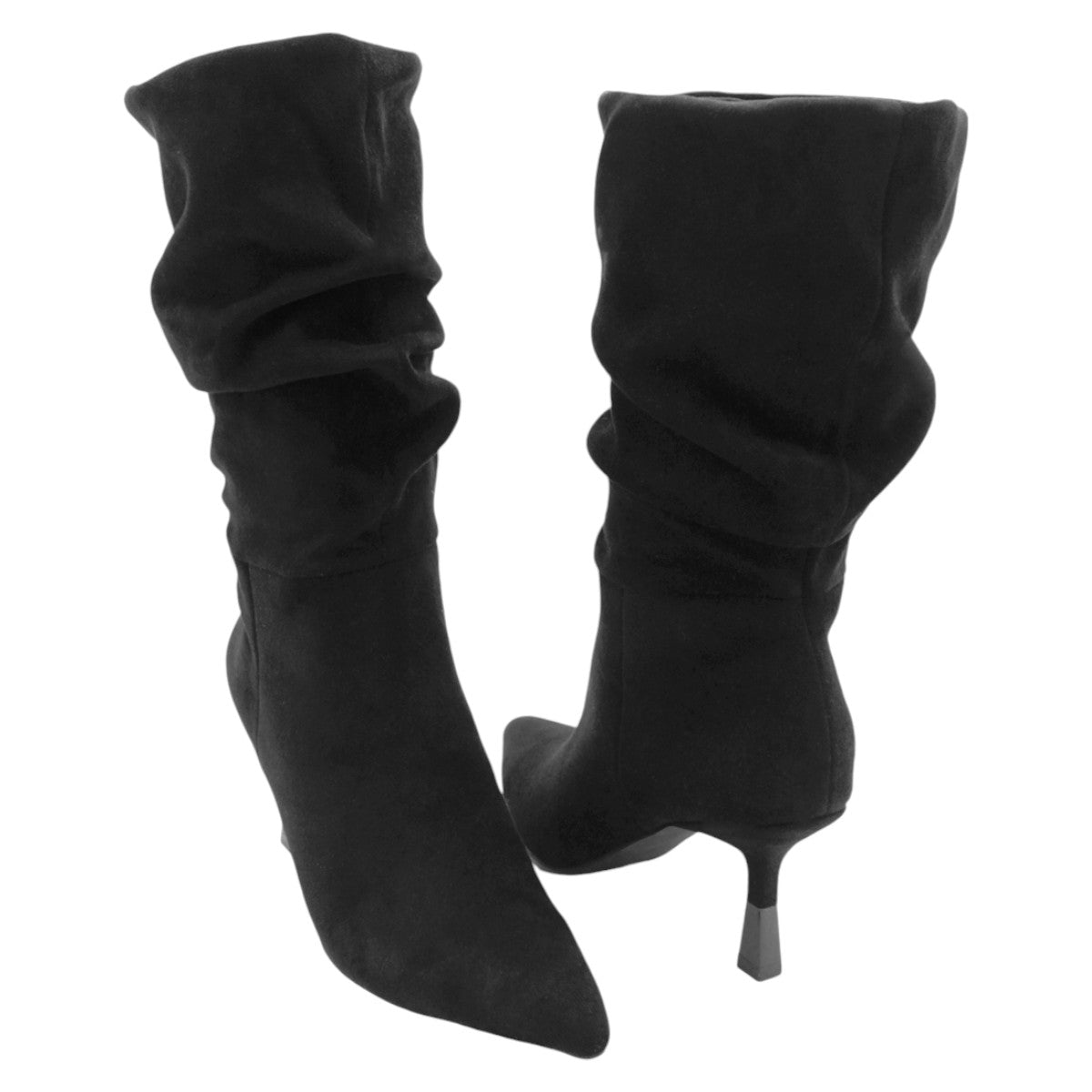 Foto 7 pulgar | Botas Rbcollection Exterior Gamuza Sintética Negro Para Mujer