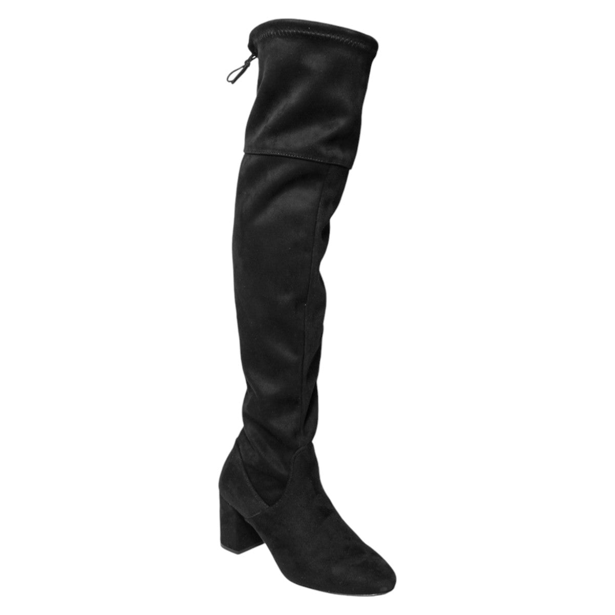 Foto 2 pulgar | Botas Altas Rbcollection Exterior Gamuza Color Negro Para Mujer