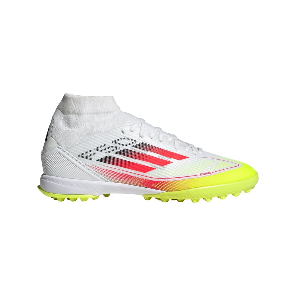 Chimpunes F50 League Pasto Sintético Adidas Blanco Mujer