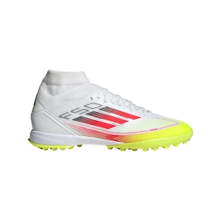 Foto 1 | Tenis Deportivos Adidas Chimpunes F50 League Pasto Sintético Blancos para Mujer