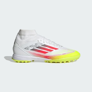 Foto 2 | Tenis Deportivos Adidas Chimpunes F50 League Pasto Sintético Blancos para Mujer