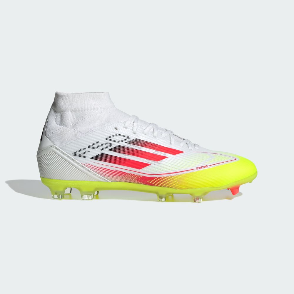 Foto 2 | F50 League Fg/mg Mid W Adidas Blanco Mujer