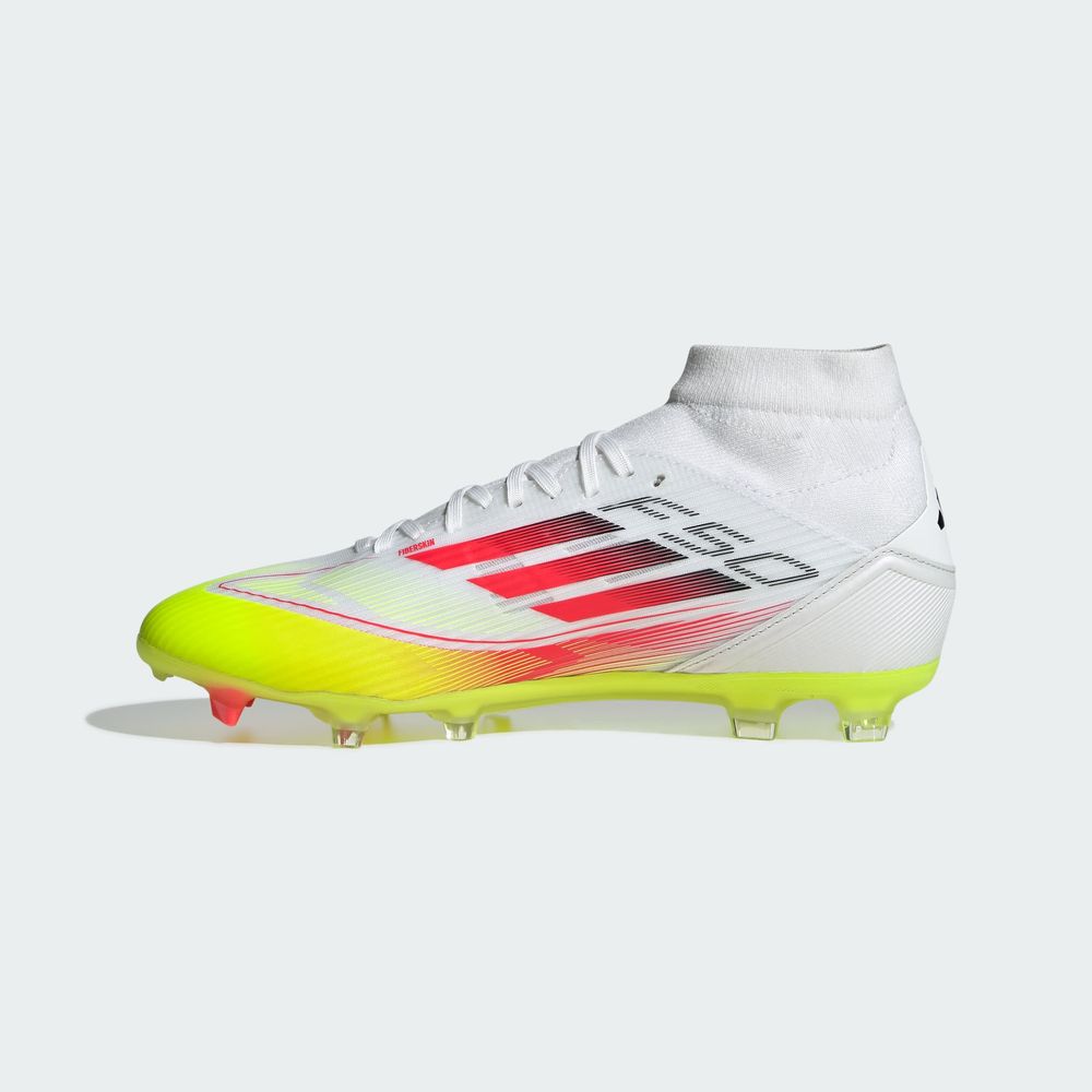 Foto 3 | F50 League Fg/mg Mid W Adidas Blanco Mujer