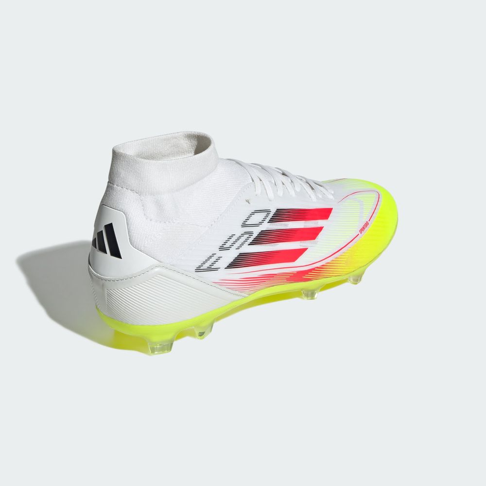 Foto 8 | F50 League Fg/mg Mid W Adidas Blanco Mujer