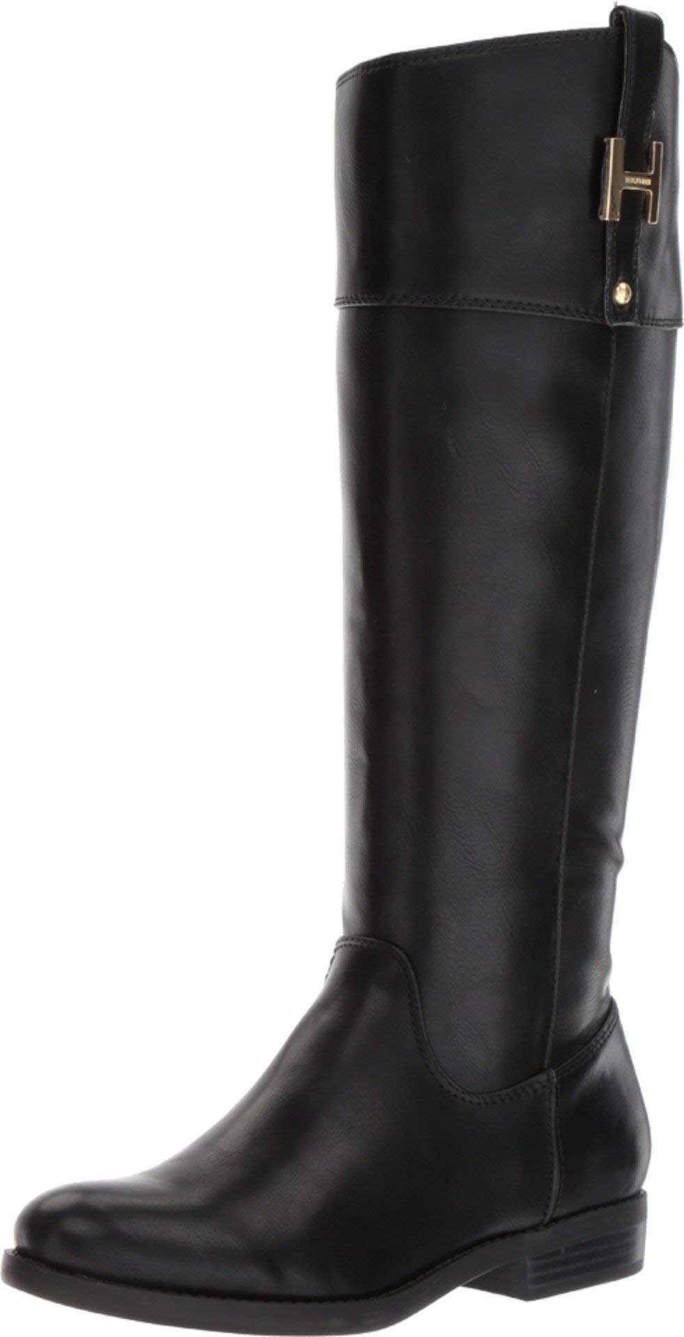 Foto 1 | Bota Ecuestre Tommy Hilfiger Shyenne 3 Para Mujer, Color Negro - Venta Internacional.