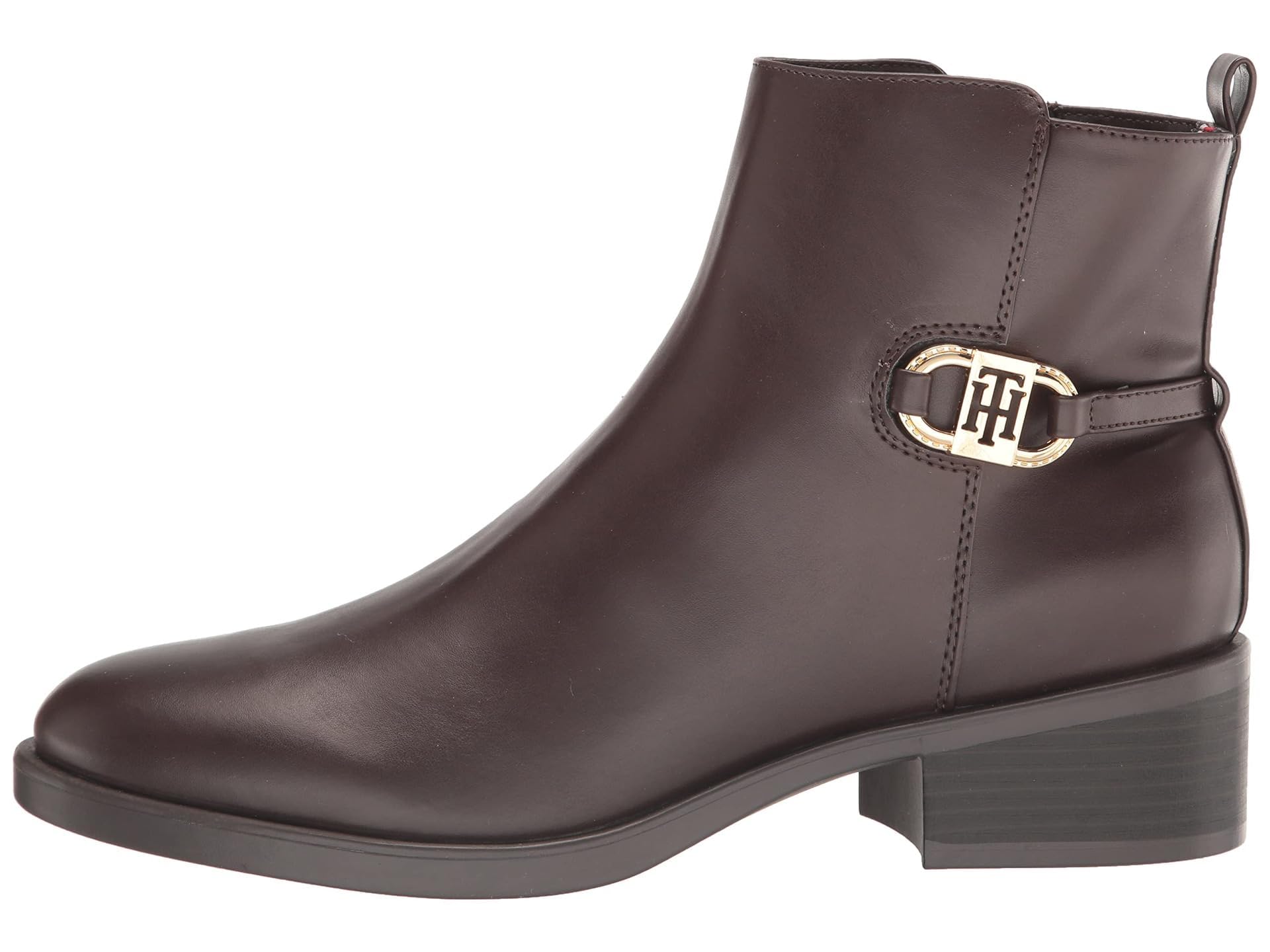 Foto 4 pulgar | Bota Tommy Hilfiger Imiera Para Mujer, Color Marrón, Talla 8.5 - Venta Internacional.