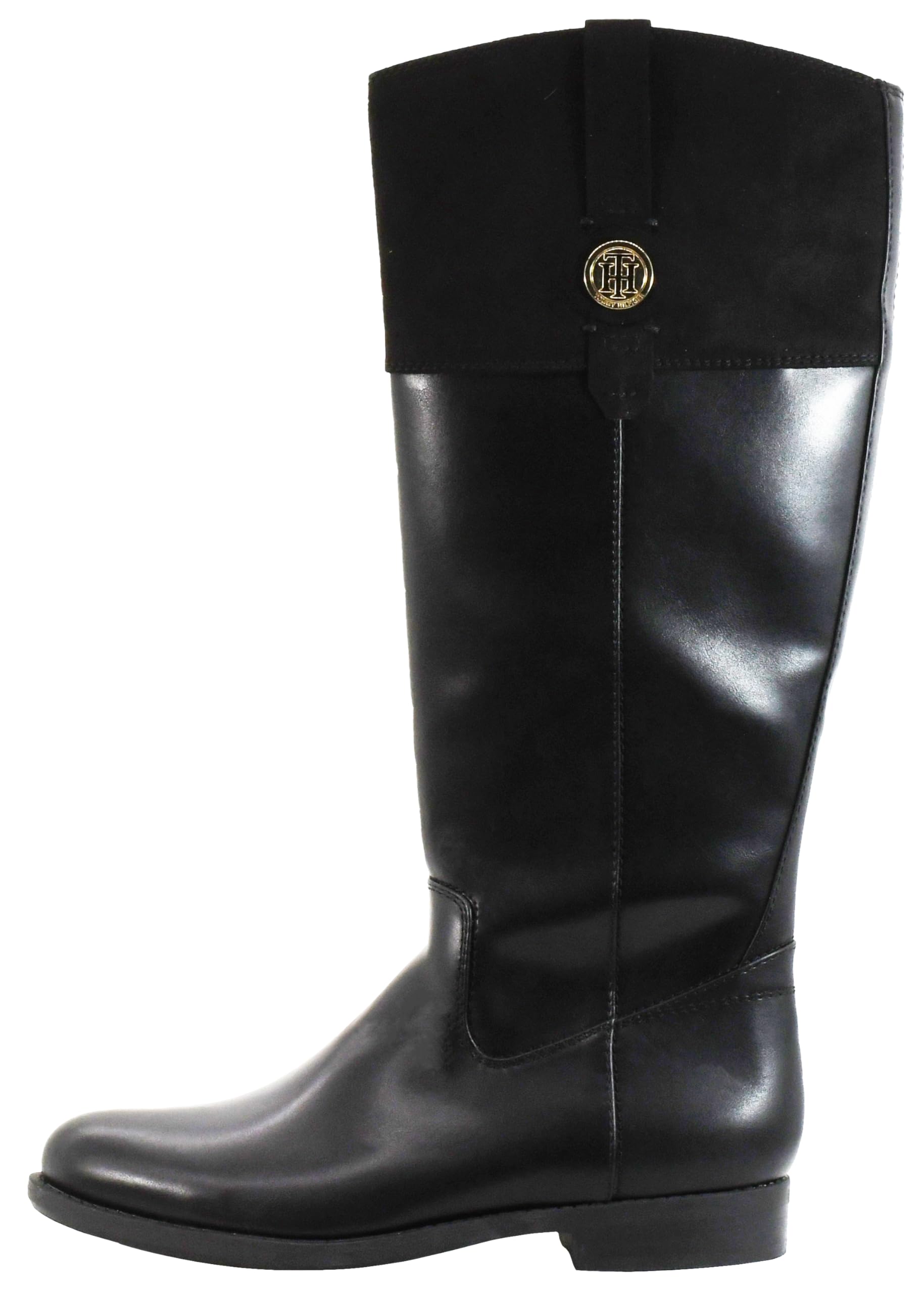 Foto 3 pulgar | Bota Tommy Hilfiger Shano Para Mujer, Piel Sintética, Color Negro - Venta Internacional.