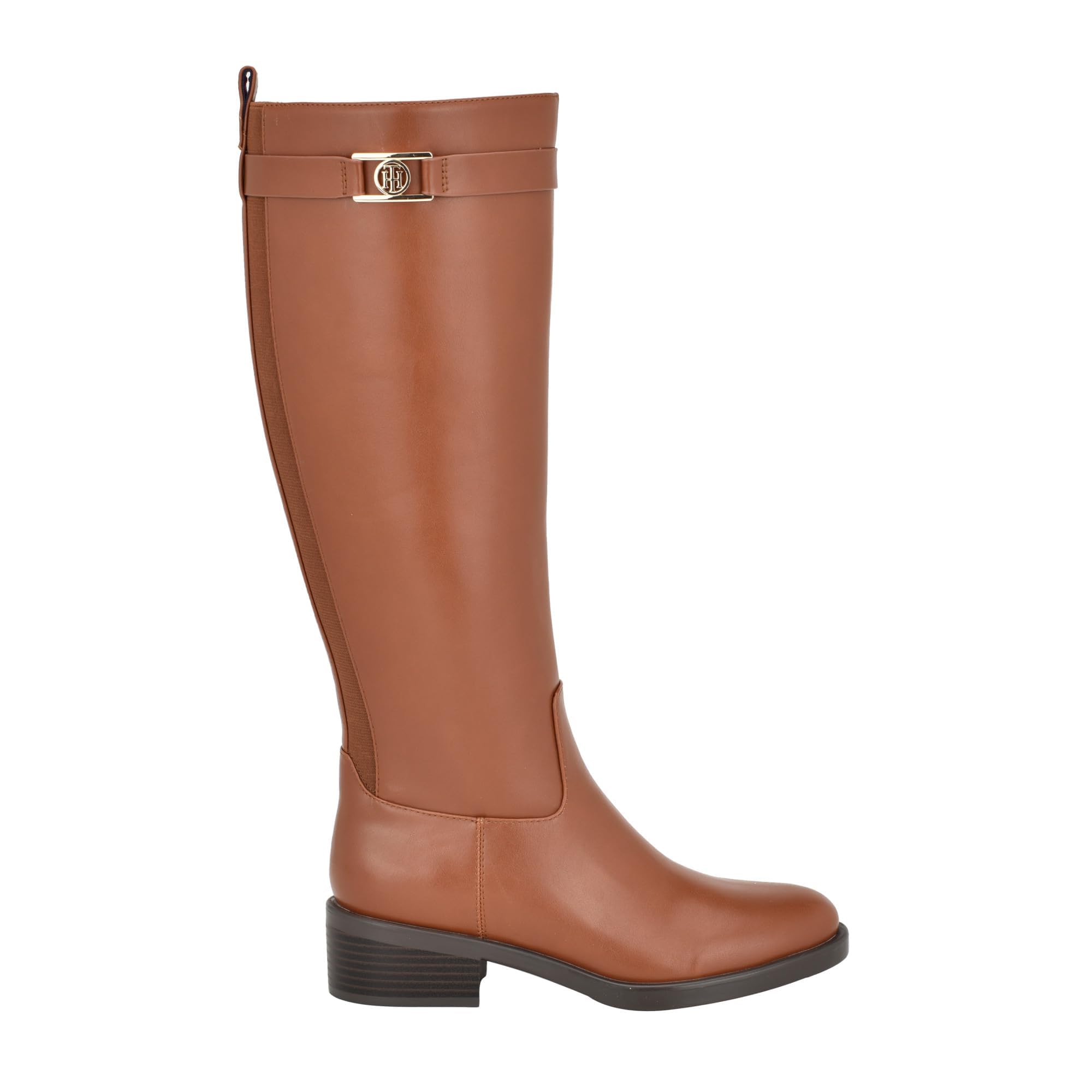 Foto 6 pulgar | Bota Tommy Hilfiger Iviann Gingerbread 101 Para Mujer, Talla 6 - Venta Internacional.