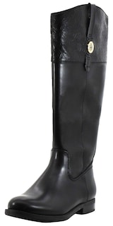 Foto 1 | Bota Tommy Hilfiger Shano Para Mujer, Piel Sintética, Color Negro - Venta Internacional.