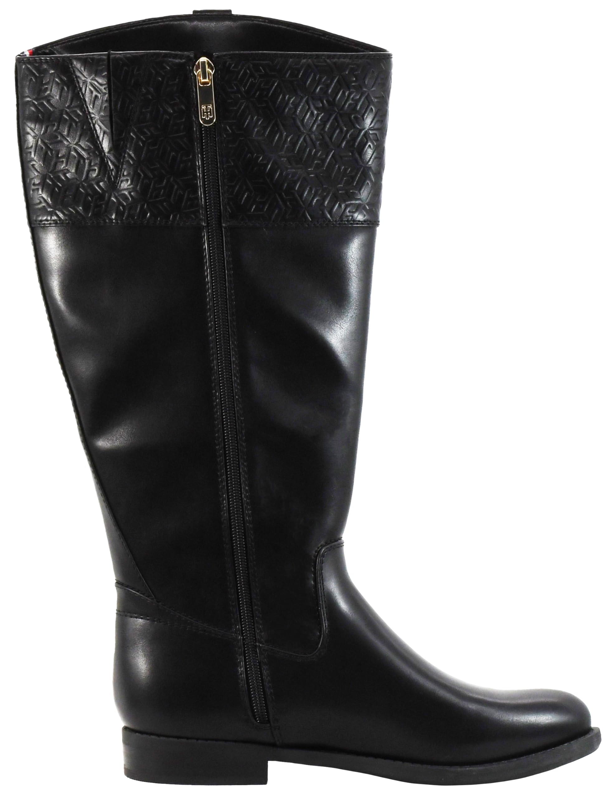 Foto 4 | Bota Tommy Hilfiger Shano Para Mujer, Piel Sintética, Color Negro - Venta Internacional.