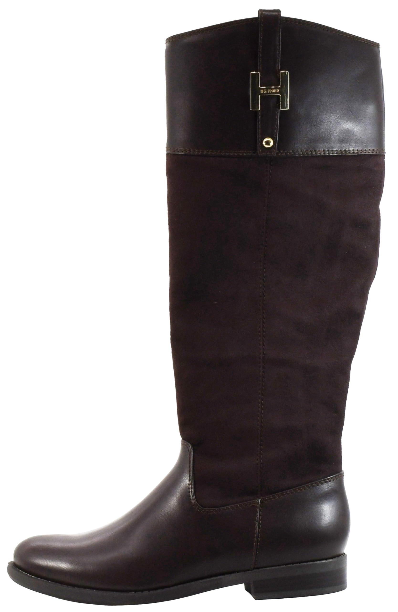 Foto 3 pulgar | Botas Tommy Hilfiger Shyenne De Piel Sintética Color Cacao Para Mujer - Venta Internacional.