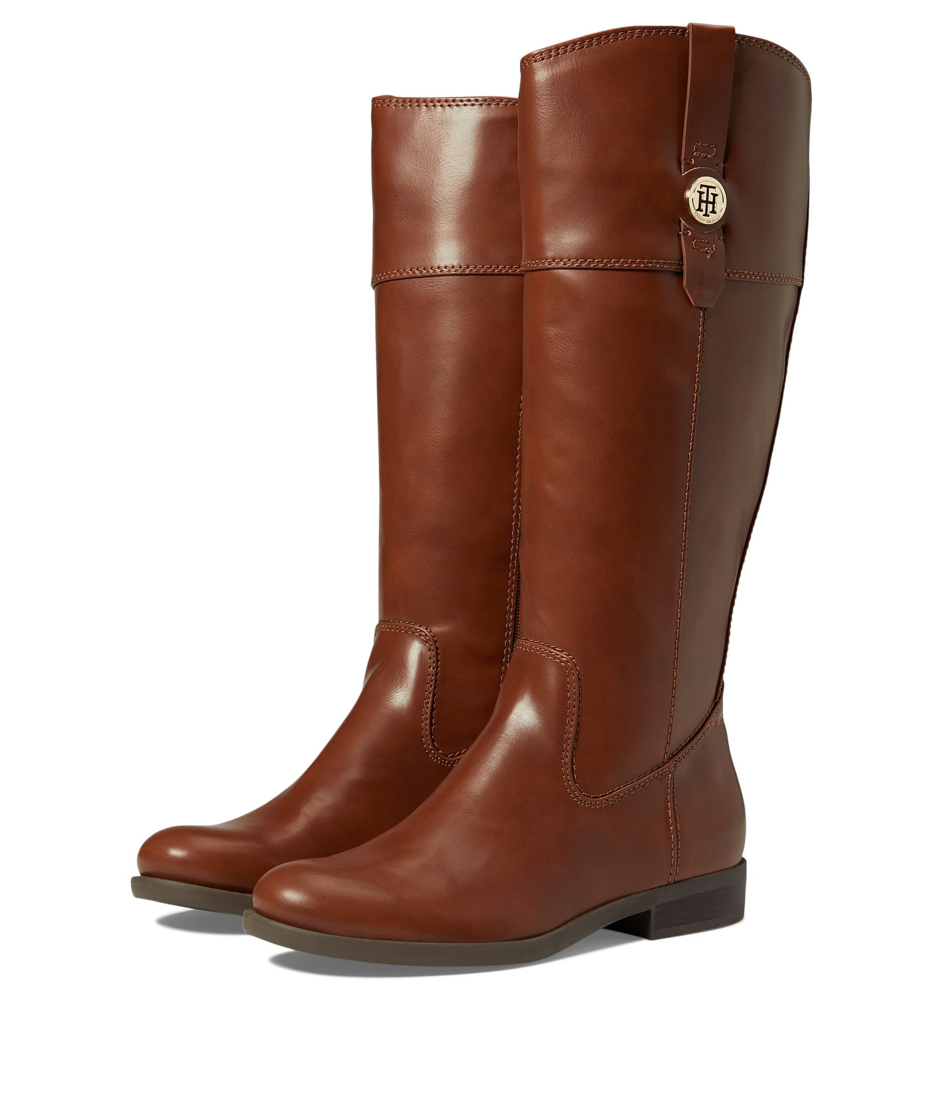 Foto 2 pulgar | Botas Tommy Hilfiger Shano Para Mujer, Tamaño Mediano, Color Marrón, Talla 6 - Venta Internacional.