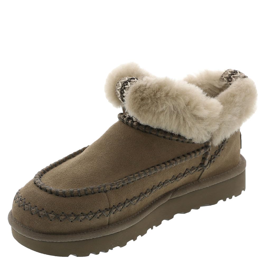 Foto 4 | Bota De Moda Ugg Classic Ultra Mini Alpine Para Mujer, Color Nogal - Venta Internacional.