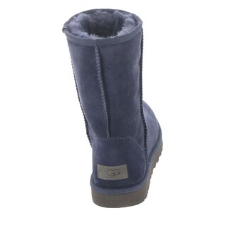 Foto 6 | Bota De Moda Ugg Classic Short Ii Para Mujer, Eve, Azul, Talla 10 - Venta Internacional.