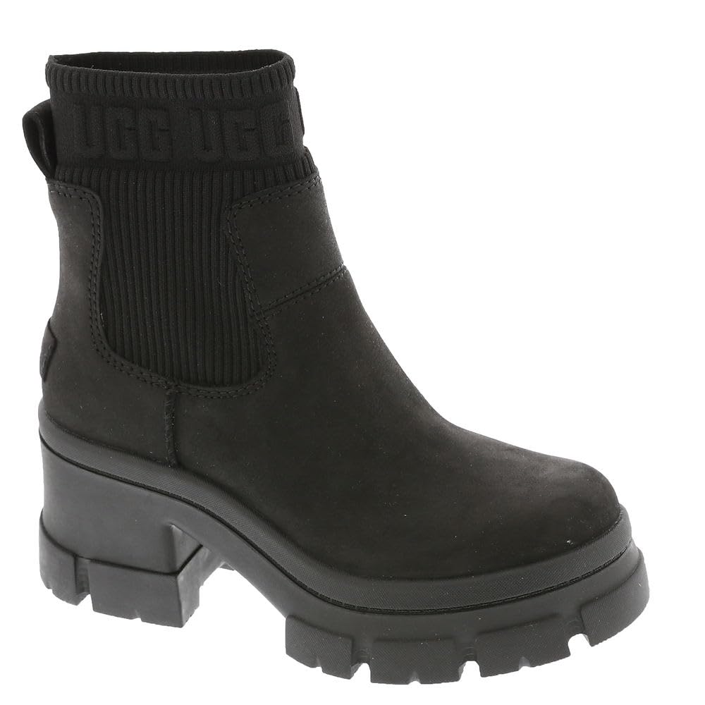 Foto 2 pulgar | Botas Ugg Brooklyn Chelsea Para Mujer, Negras, Impermeables, 9.5us - Venta Internacional.