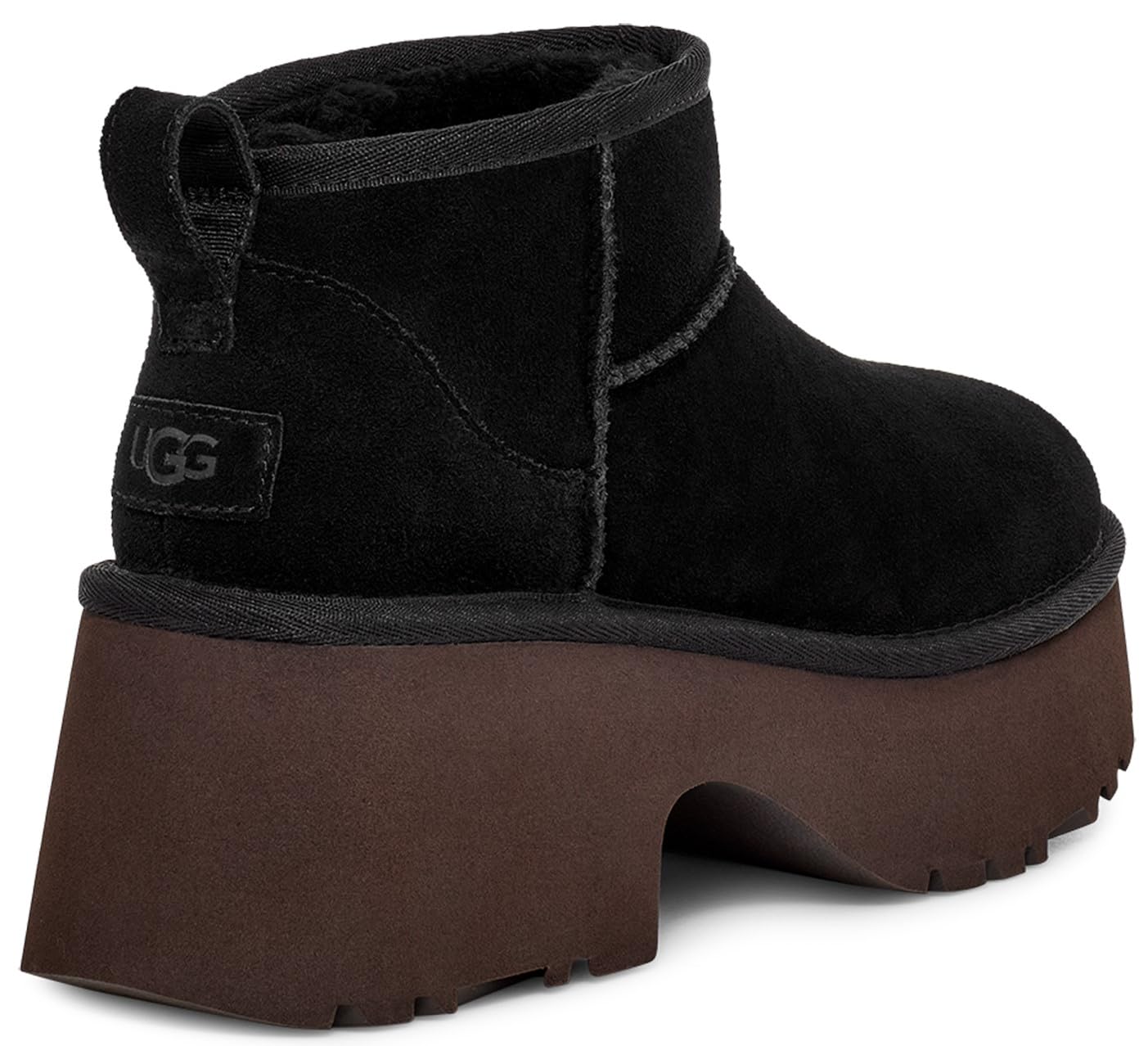 Foto 3 pulgar | Bota De Moda Ugg Classic Ultra Mini New Heights Para Mujer, Color Negro - Venta Internacional.