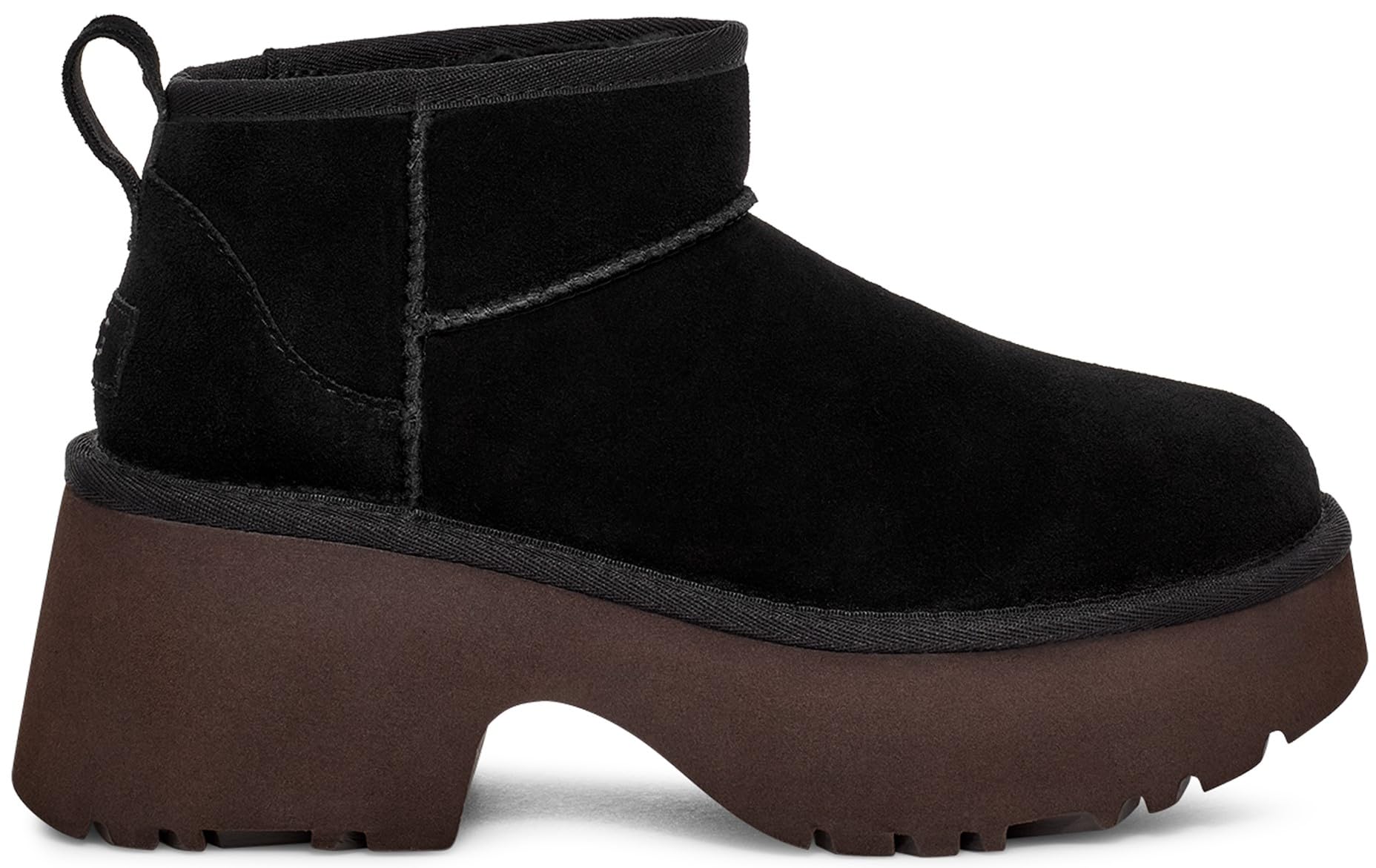 Foto 5 pulgar | Bota De Moda Ugg Classic Ultra Mini New Heights Para Mujer, Color Negro - Venta Internacional.