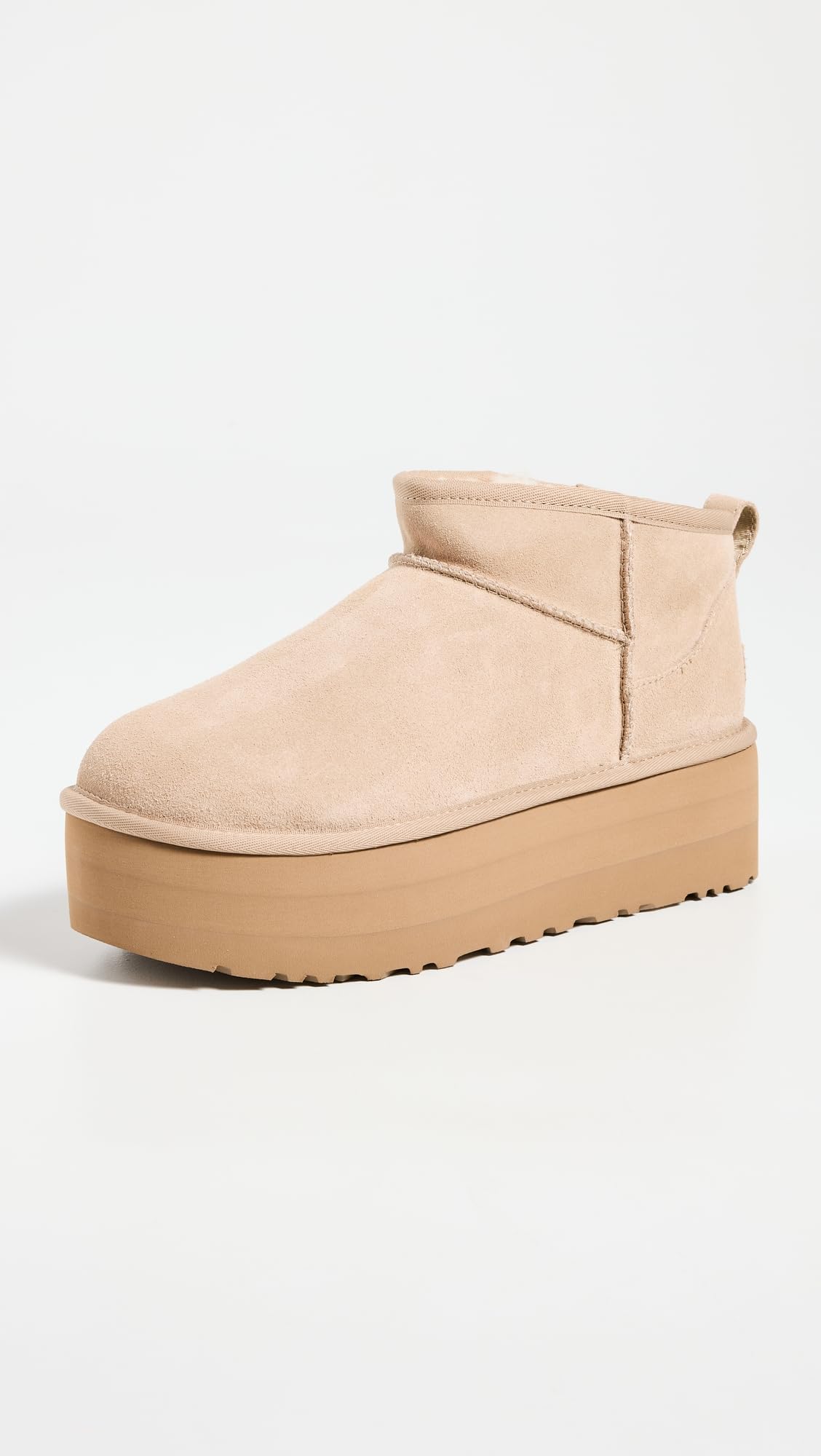 Foto 3 pulgar | Bota De Moda Ugg Classic Ultra Mini Platform Para Mujer, Color Arena - Venta Internacional.