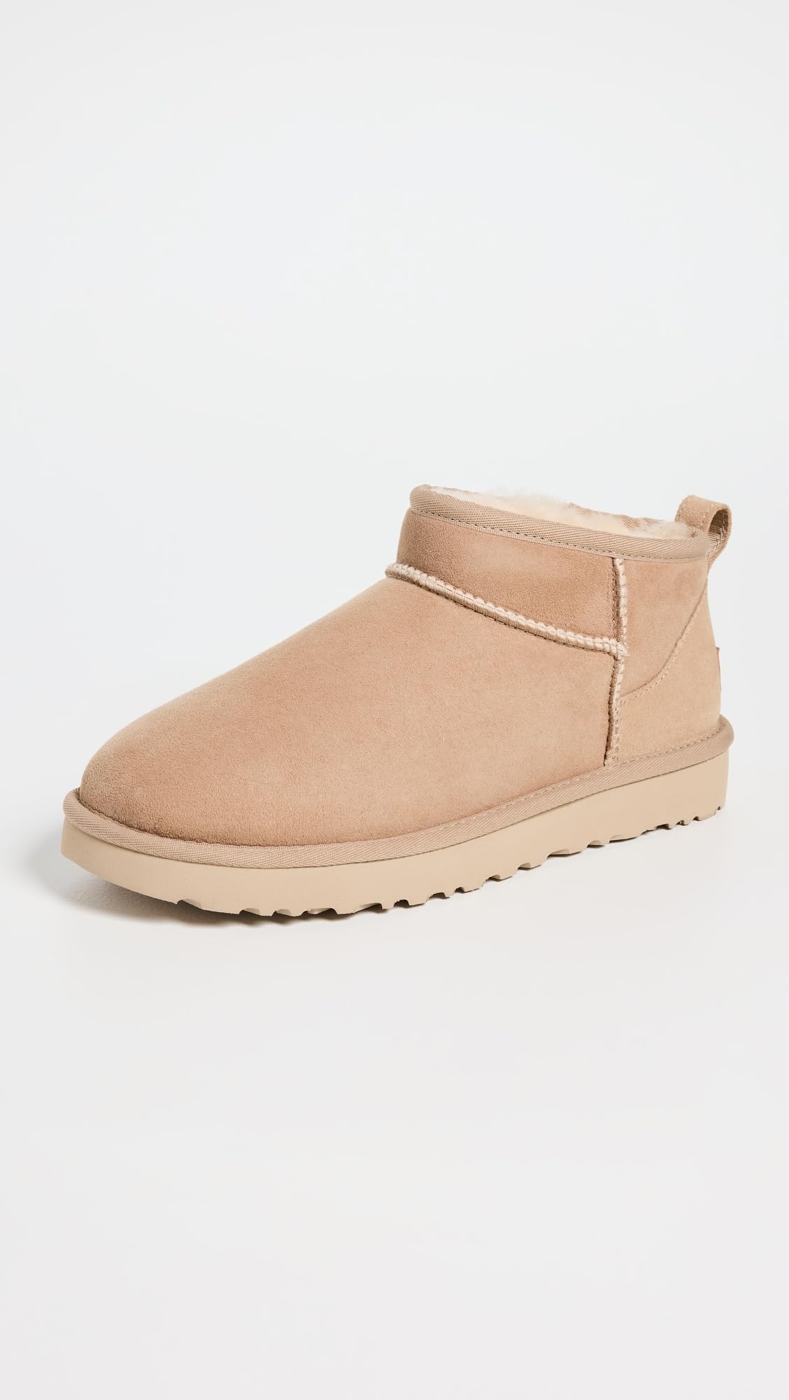 Foto 2 | Bota Moderna Ugg Classic Ultra Mini Para Mujer, Color Arena, Talla 6 - Venta Internacional.