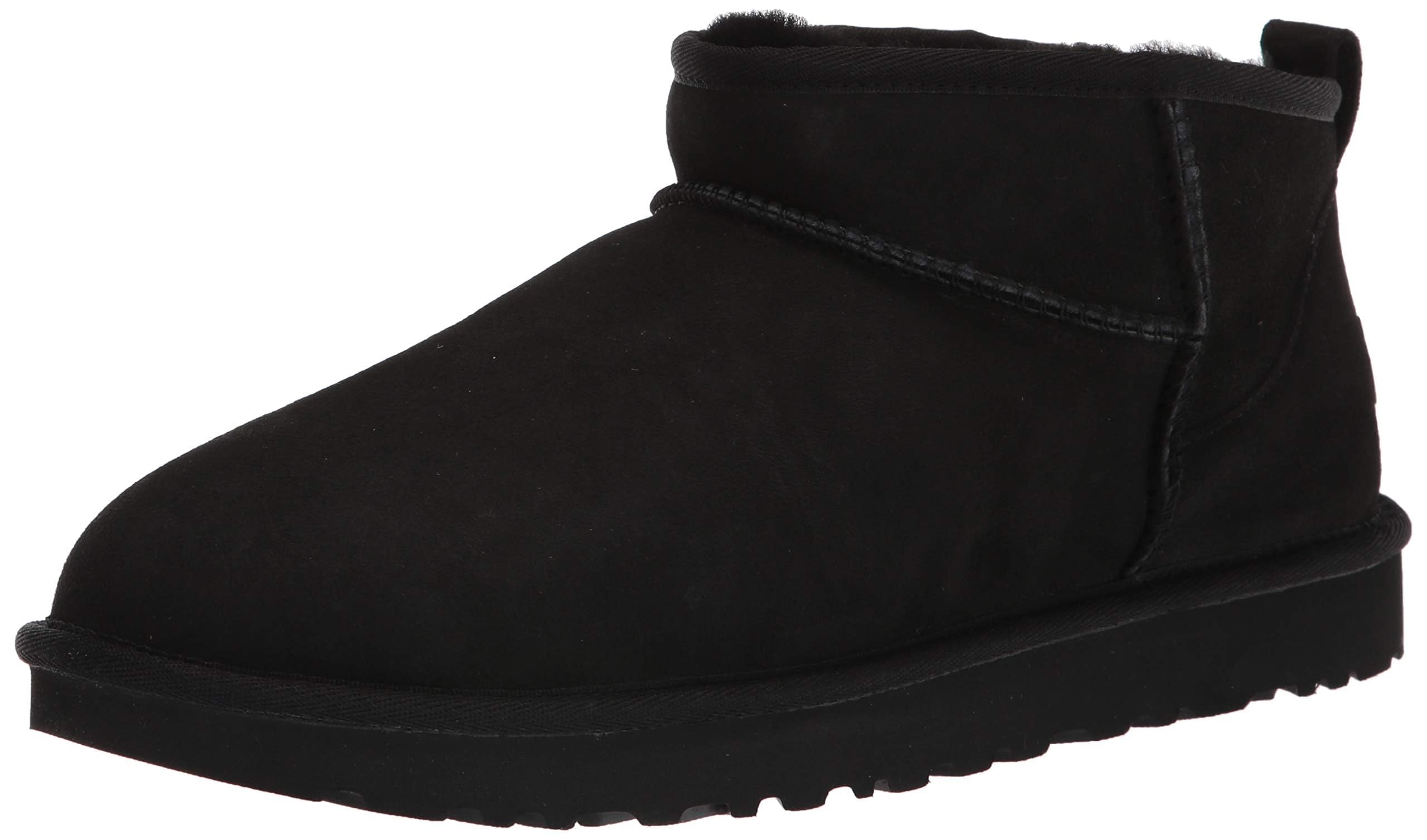 Foto 2 pulgar | Bota Ugg Classic Ultra Mini Para Mujer, Color Negro, Talla 12 - Venta Internacional.