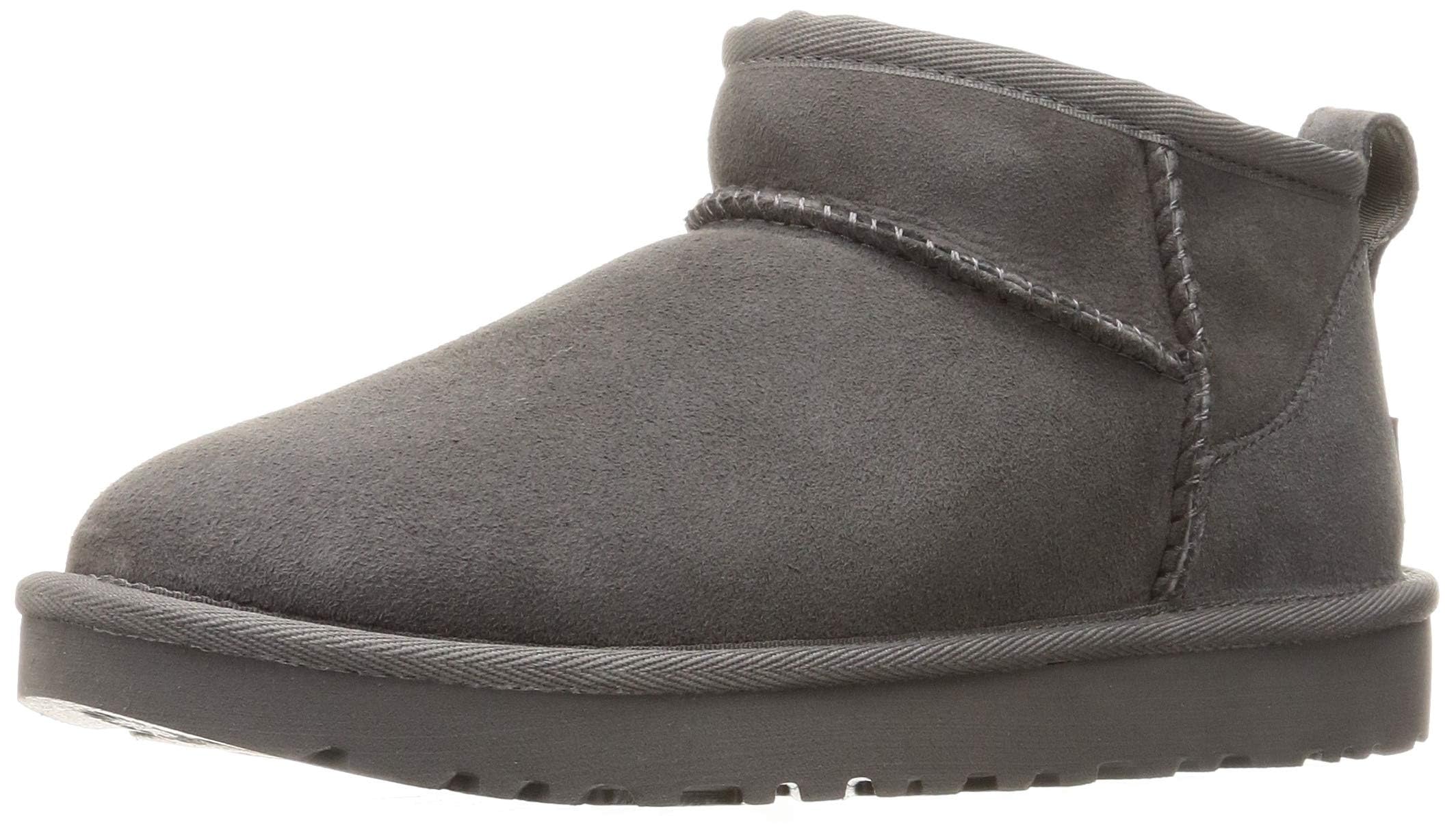 Foto 2 pulgar | Bota Ugg Classic Ultra Mini Para Mujer, Color Gris 07 - Venta Internacional.