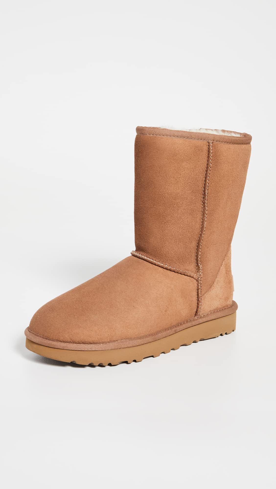 Foto 2 | Bota Ugg Classic Short Ii Para Mujer, Color Castaño, Talla 08 - Venta Internacional.