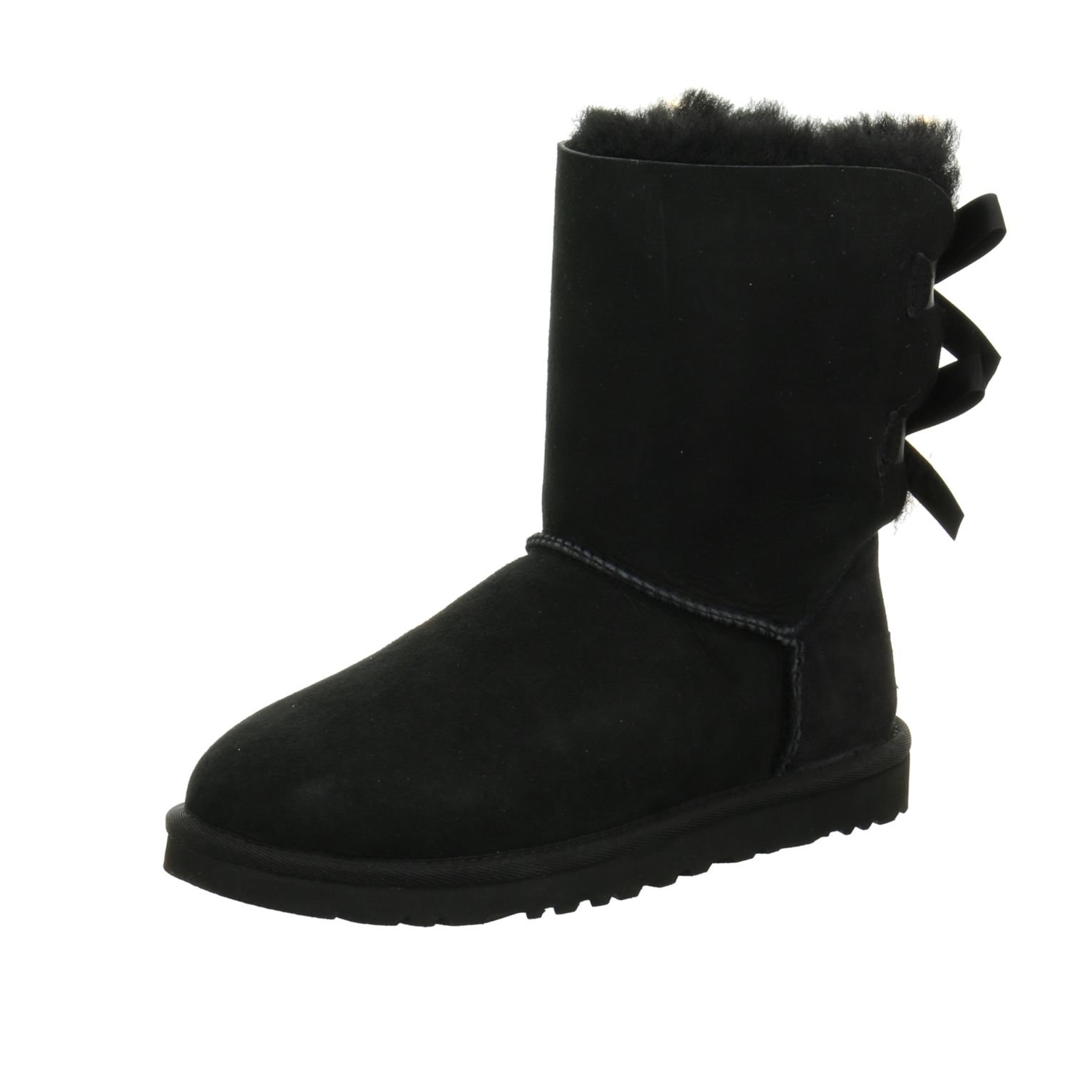 Foto 2 pulgar | Bota Ugg Bailey Bow Ii Para Mujer, Color Negro - Venta Internacional.