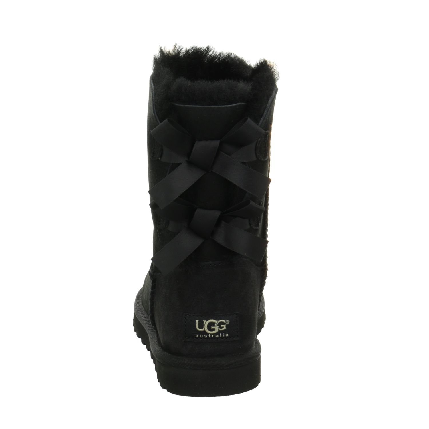 Foto 4 | Bota Ugg Bailey Bow Ii Para Mujer, Color Negro - Venta Internacional.