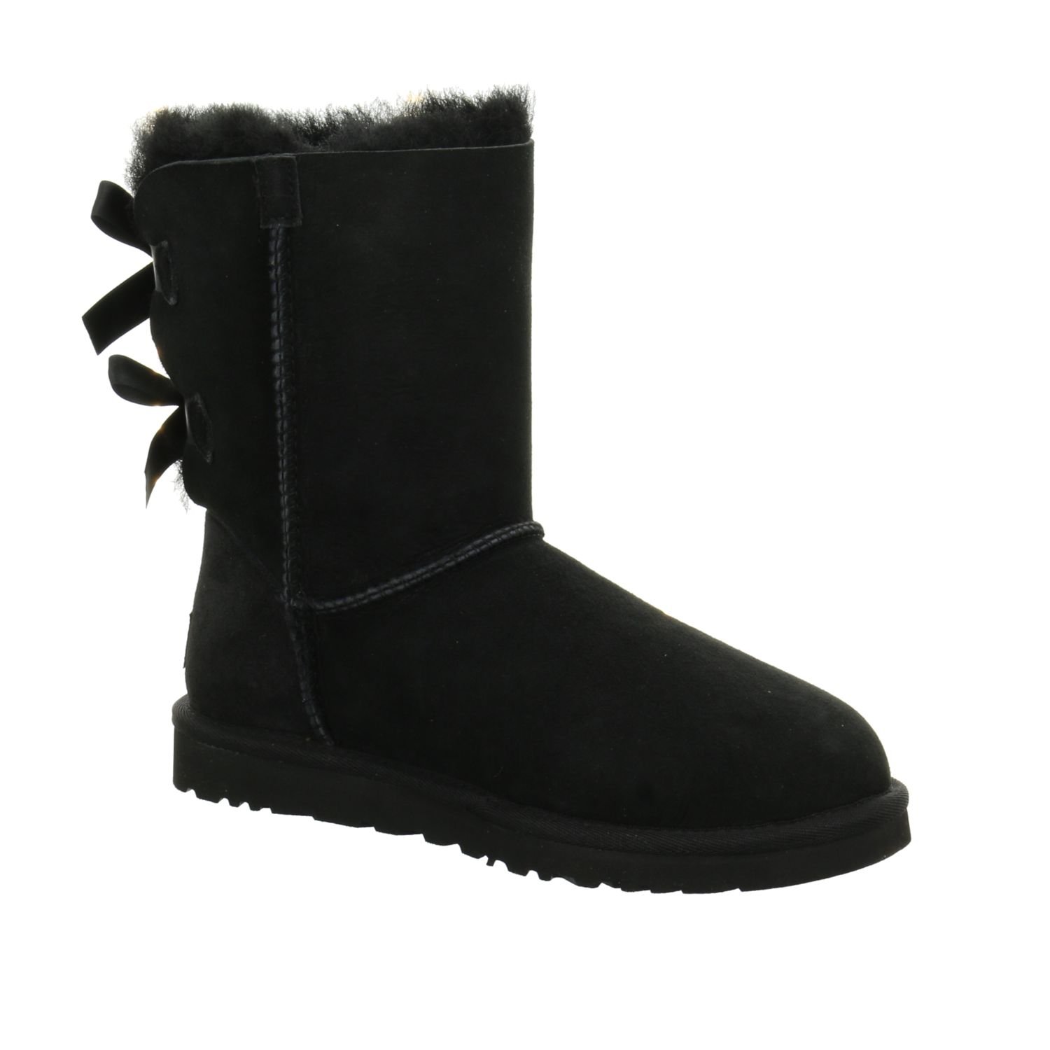 Foto 6 pulgar | Bota Ugg Bailey Bow Ii Para Mujer, Color Negro - Venta Internacional.