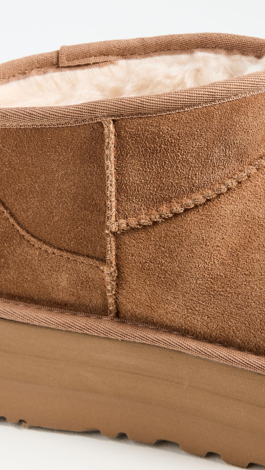 Foto 4 | Bota Ugg Classic Ultra Mini Platform Chestnut 8 Para Mujer - Venta Internacional.