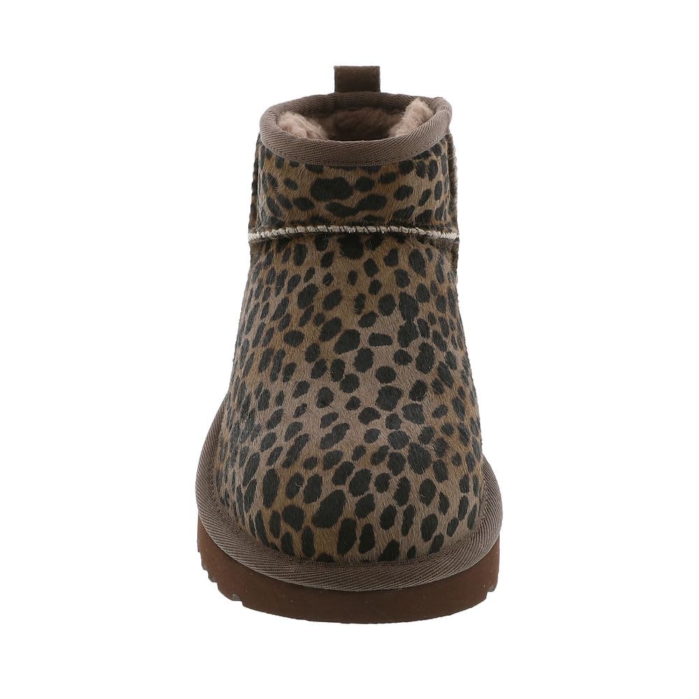 Foto 5 | Bota Moderna Ugg Classic Ultra Mini Caspian Para Mujer, Cedro Quemado - Venta Internacional.