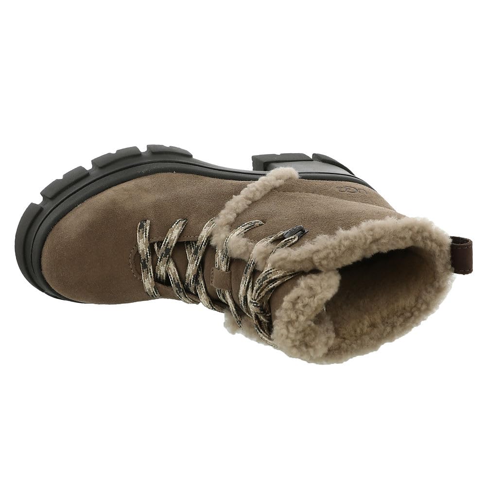 Foto 3 pulgar | Botas De Moda Ugg Brooklyn Hiker Impermeables Para Mujer, Nogal Americano - Venta Internacional.