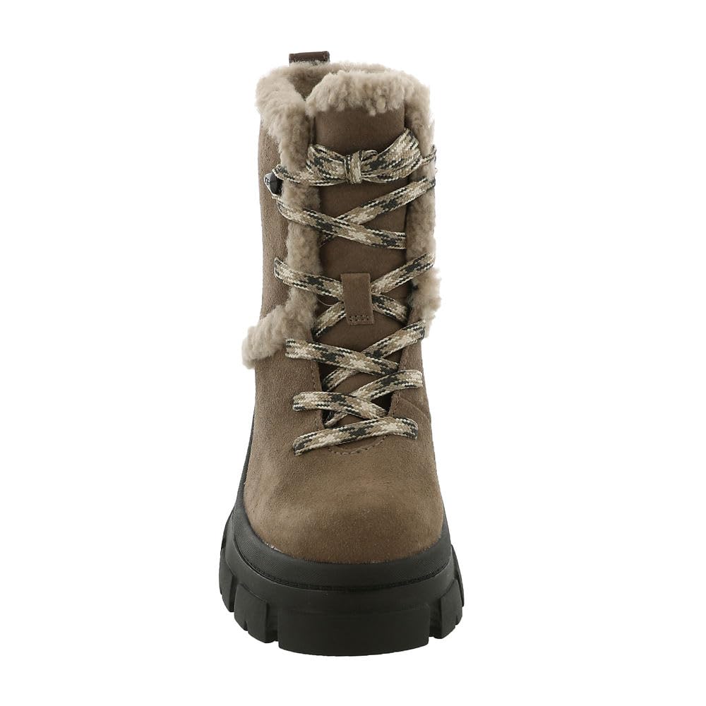 Foto 6 pulgar | Botas De Moda Ugg Brooklyn Hiker Impermeables Para Mujer, Nogal Americano - Venta Internacional.