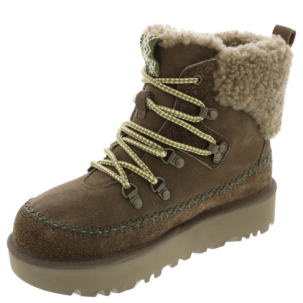 Foto 5 pulgar | Bota De Moda Ugg Classic Alpine Con Cordones Para Mujer, Nogal Americano - Venta Internacional.