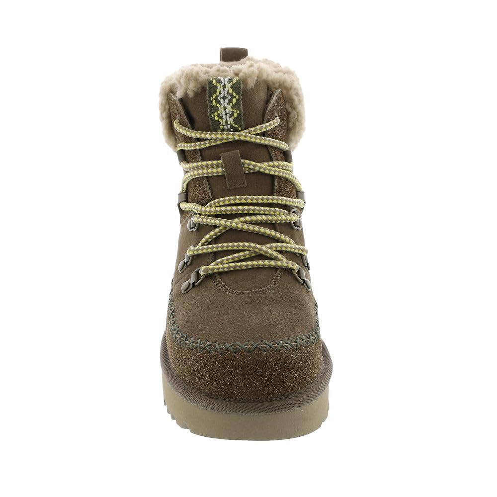 Foto 6 pulgar | Bota De Moda Ugg Classic Alpine Con Cordones Para Mujer, Nogal Americano - Venta Internacional.