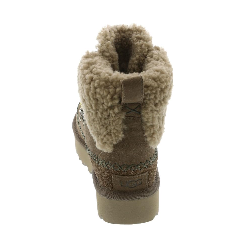 Foto 7 pulgar | Bota De Moda Ugg Classic Alpine Con Cordones Para Mujer, Nogal Americano - Venta Internacional.