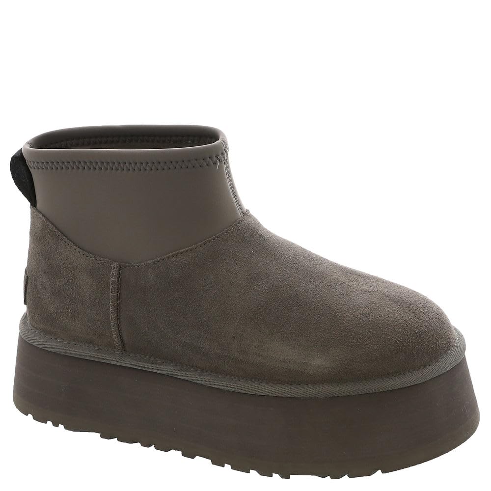 Foto 2 pulgar | Bota Moderna Ugg Classic Mini Dipper Para Mujer Thundercloud - Venta Internacional.