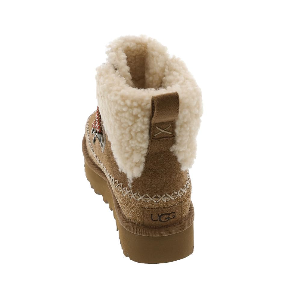 Foto 7 pulgar | Bota De Moda Ugg Classic Alpine Con Cordones Para Mujer, Color Castaño 7 - Venta Internacional.