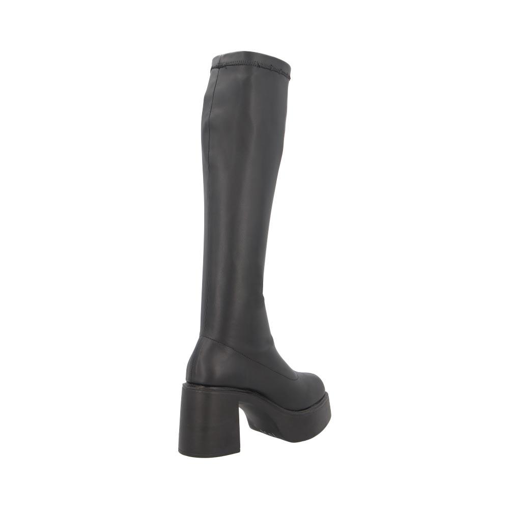 Foto 3 pulgar | Botas Mujer Real Jungle Vestir Coagulado Largo Comoda Resistente Negro