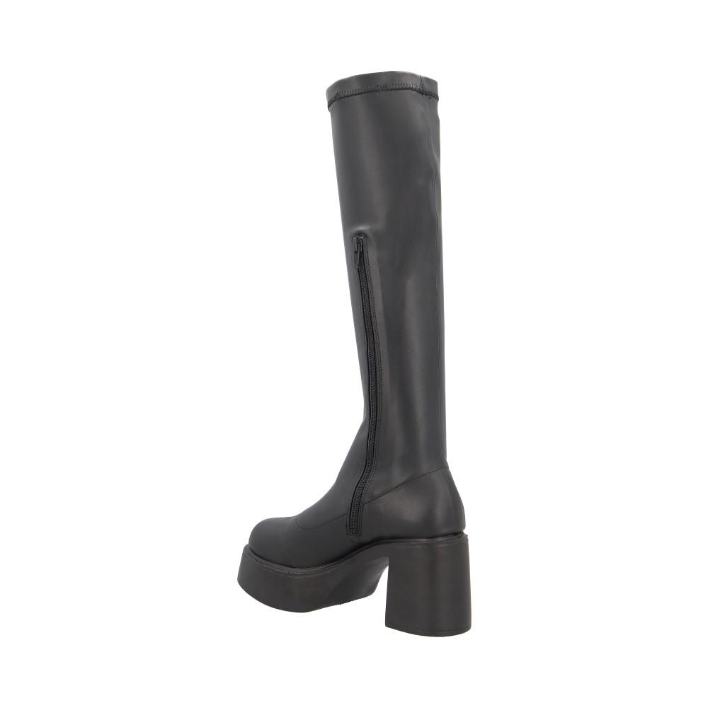 Foto 4 pulgar | Botas Mujer Real Jungle Vestir Coagulado Largo Comoda Resistente Negro