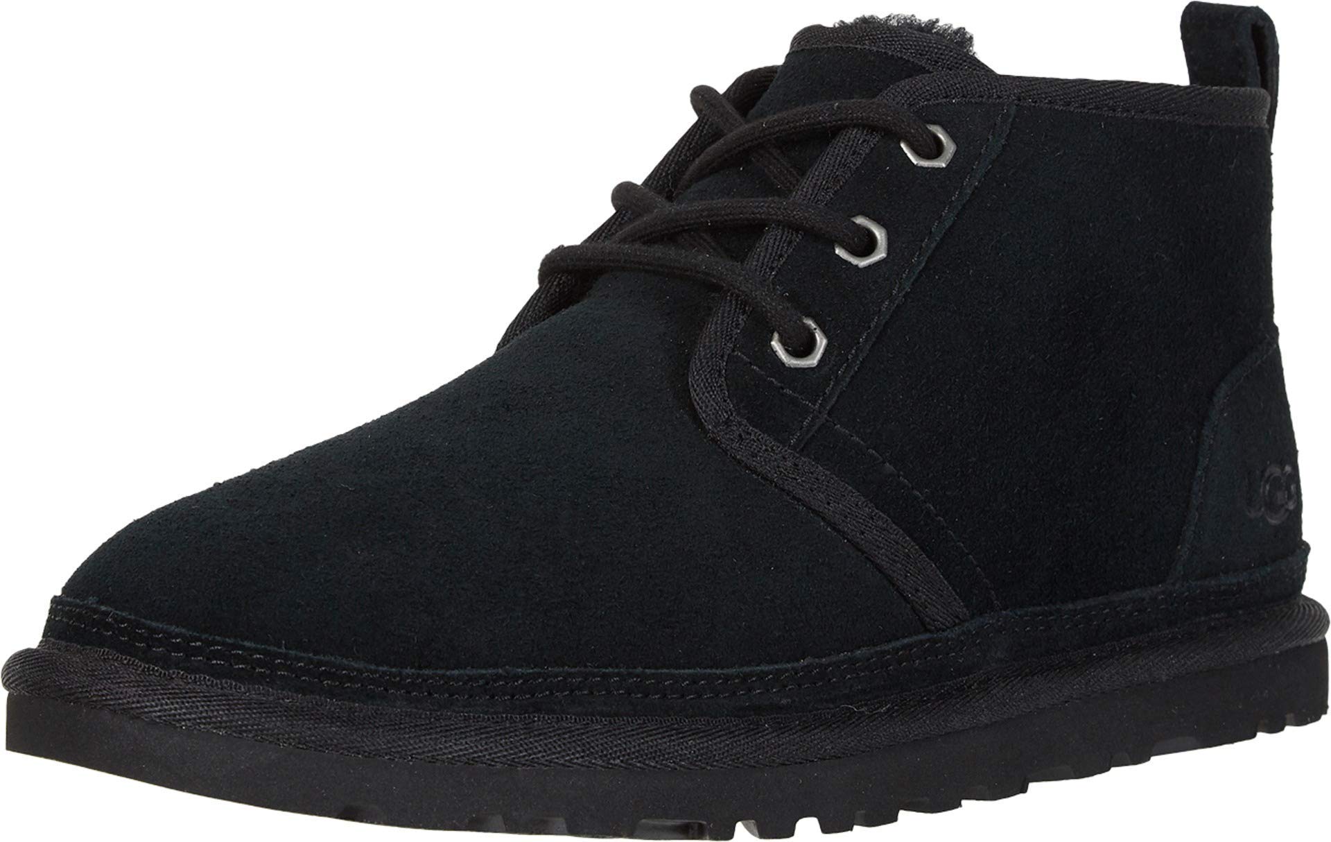 Boot Ugg Neumel De Gamuza Negra Para Mujer Con Lana Ugg Pure De 17 Mm - Venta Internacional.